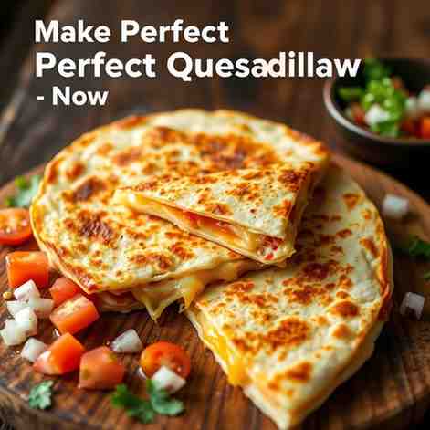 Cheesy Tortilla - Make Perfect Quesadillas Now